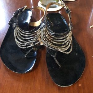 Black Sandals Nine West